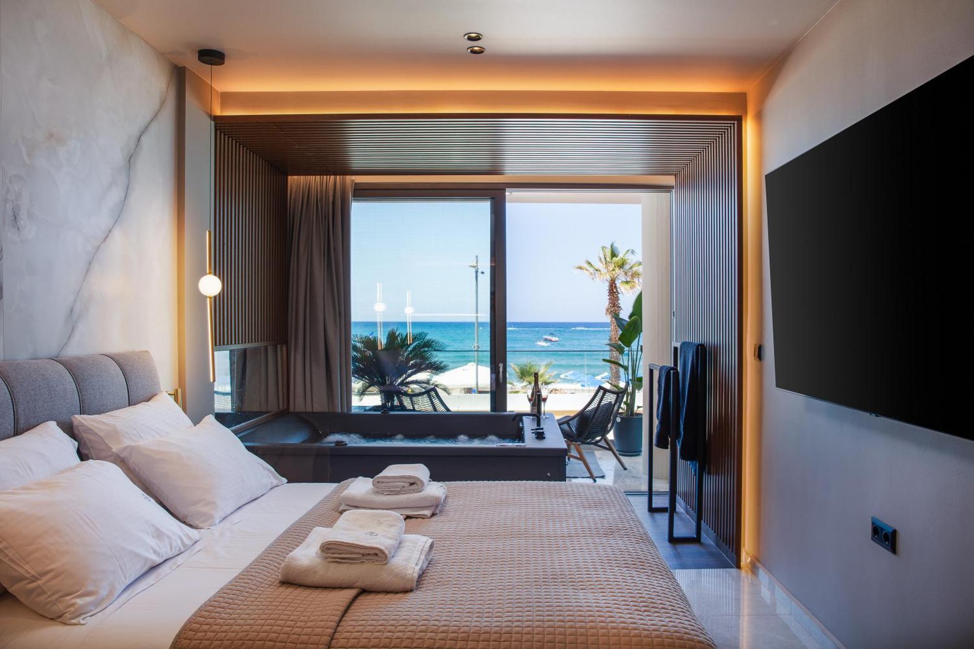La Vie En Mer Apartments Rethymno  Luaran gambar