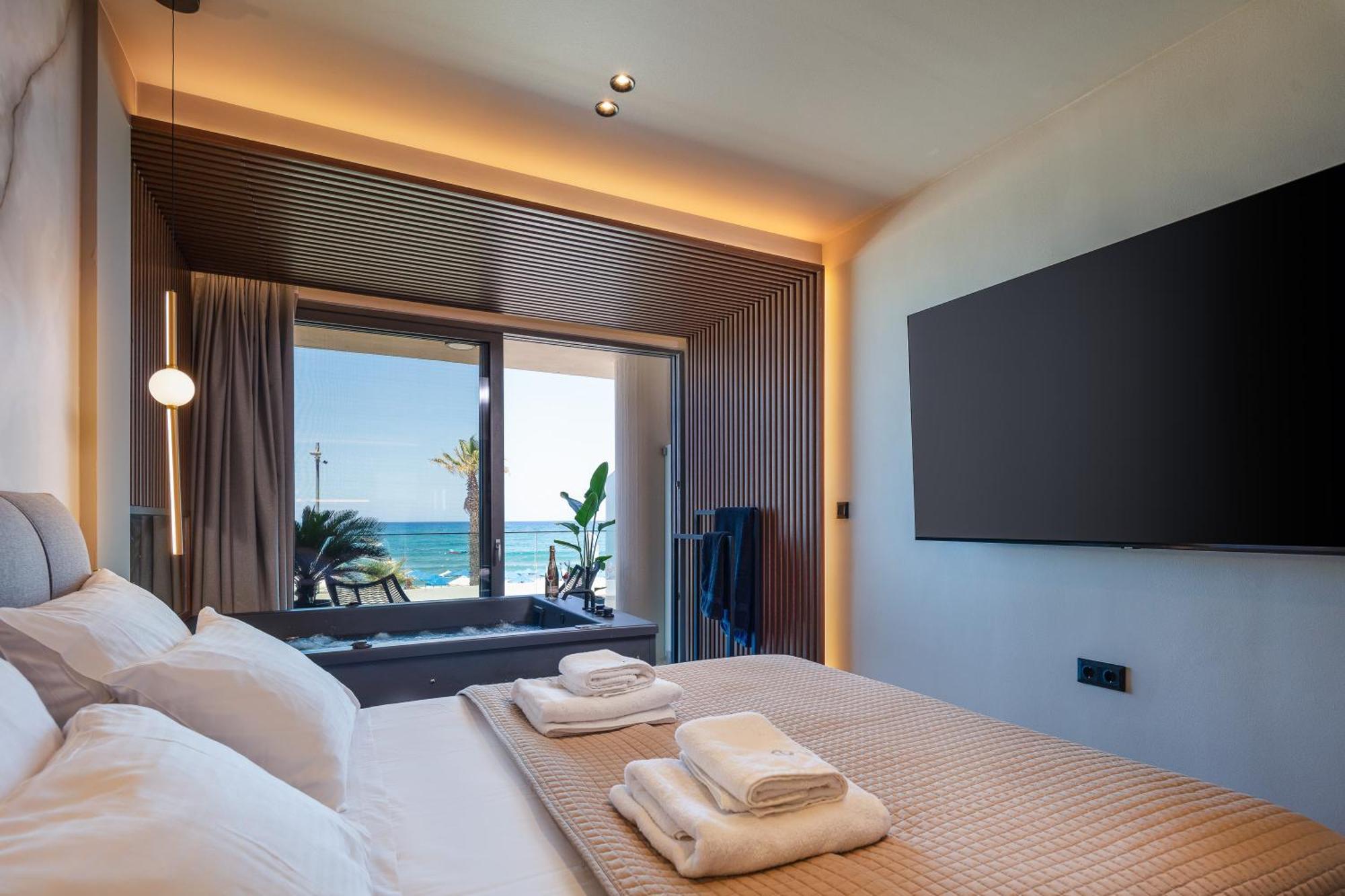 La Vie En Mer Apartments Rethymno  Luaran gambar